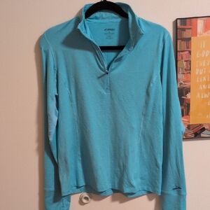 Brooks Women's Light Blue Long Sleeve Top